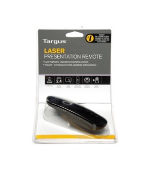 Targus | Laser Presentation Remote | Black, Grey | Plastic | * Clear & intuitive layout enables users to open and operate a pres