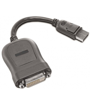 Lenovo Display Port to Single-Link DVI-D (Digital) Monitor Adapter Cable | Lenovo 20 cm  m