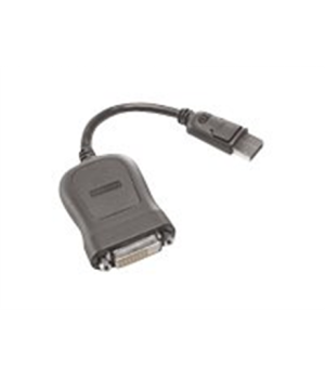 Lenovo Display Port to Single-Link DVI-D (Digital) Monitor Adapter Cable | Lenovo 20 cm  m