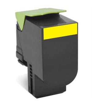 Lexmark 80C2HYE | 802HYE Yellow High Yield Corporate Cartridge (3k) | Cartridge | Yellow