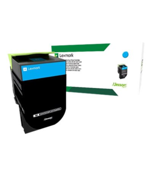 Lexmark 80C2SC0 | 802SCE Cyan Standard Yield Corporate Cartridge (2k) | Cartridge | Cyan