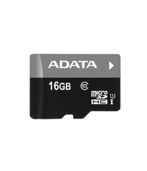 ADATA | Premier UHS-I | 16 GB | MicroSDHC | Flash memory class 10 | SD adapter