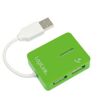 Logilink | USB 2.0 Hub 4-Port, Smile, Green