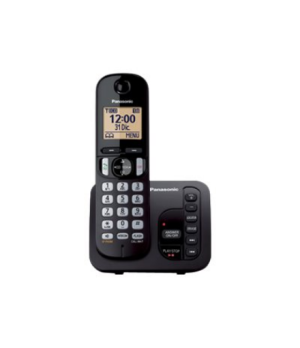 Panasonic | Cordless | KX-TGC220FXB | Built-in display | Caller ID | Black | Phonebook capacity 50 entries | Speakerphone