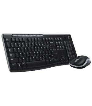 Logitech | MK270 | Keyboard and Mouse Set | Wireless | Mouse included | Batteries included | US | Black, Silver | USB | English 