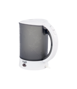 Adler | Travel Kettle | AD 1268 | Standard | 600 W | 0.6 L | Plastic | White