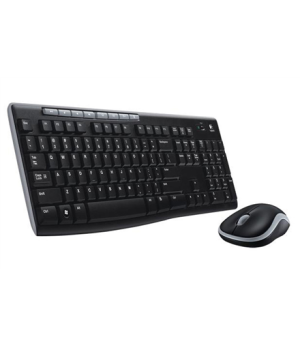 Logitech | MK270 | Keyboard and Mouse Set | Wireless | Mouse included | Batteries included | US | Black, Silver | USB | English 