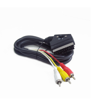 Cablexpert | SCART (21-pin) | 3 x RCA