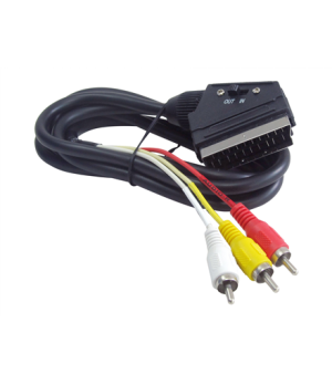 Cablexpert | SCART (21-pin) | 3 x RCA