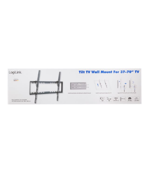 Logilink BP0039 TV Wall mount, 37"-70"", tilt, small | Logilink | Wall Mount | BP0039 | 37-70 " | Maximum weight (capacity) 35 k