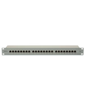 Digitus | Patch Panel | DN-91524S | White | Category: CAT 5e Ports: 24 x RJ45 Retention strength: 7.7 kg Insertion force: 30N ma