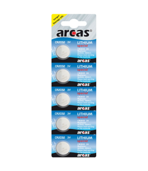 Arcas | CR2032 | Lithium | 5 pc(s)