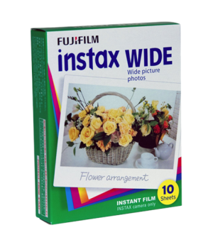 Fujifilm | Instax Wide Glossy (10pl) Film | 108 x 86 mm | Quantity 10