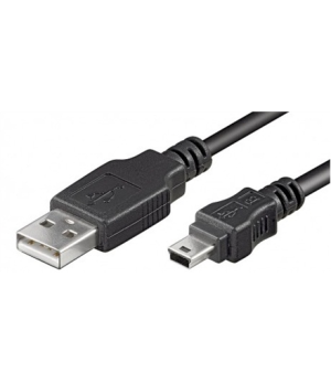 Logilink | USB MINI-B 5-pin 180 Cert 1.8m | USB-A to mini-USB Mini-USB B | USB A