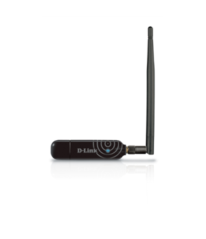 D-LINK DWA-137, Wireless N300 High-Gain USB Adapter, 802.11b/g/n compatible 2.4GHz, Up to 300Mbps data transfer rate, two integr