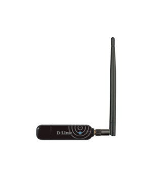 D-LINK DWA-137, Wireless N300 High-Gain USB Adapter, 802.11b/g/n compatible 2.4GHz, Up to 300Mbps data transfer rate, two integr