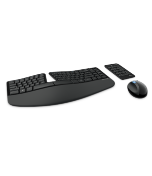 Microsoft | L5V-00021 | Sculpt Ergonomic Desktop Bundle | Multimedia | Wireless | Keyboard | Mouse included | Batteries included