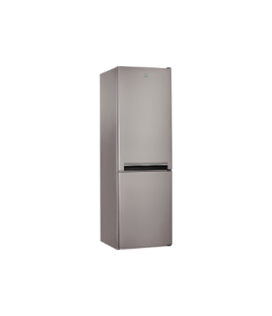 INDESIT | Refrigerator | LI9 S2E X | Energy efficiency class E | Free standing | Combi | Height 201.3 cm | Fridge net capacity 2