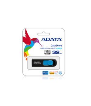 ADATA | UV128 | 64 GB | USB 3.0 | Black/Blue