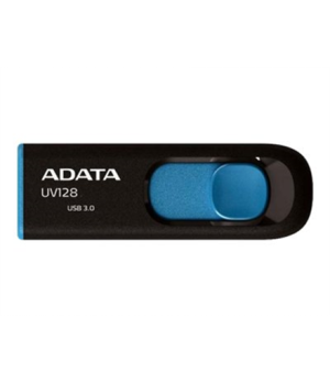 ADATA | UV128 | 64 GB | USB 3.0 | Black/Blue