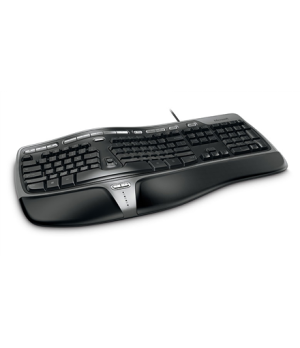 Microsoft | B2M-00006 | Natural Ergonomic Keyboard 4000 | Multimedia | Wired | EN | 1.53 m | Black | English | 1.3 g