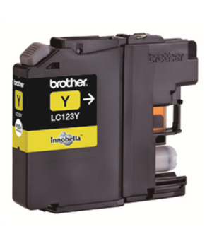 Brother LC123Y | Ink Cartridge | Yellow