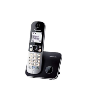 Panasonic | Cordless | KX-TG6811FXB | Built-in display | Caller ID | Black | Conference call | Phonebook capacity 120 entries | 