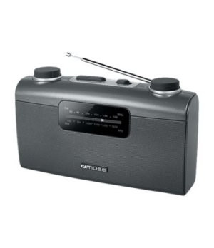 Muse | Portable radio | M-058R | AUX in | Black