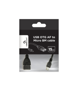 Cablexpert USB OTG AF to Micro BM cable, 0.15 m | Cablexpert