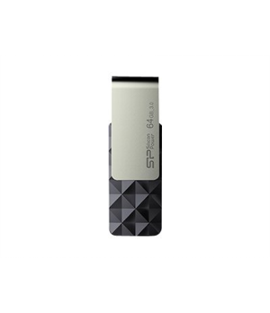 Silicon Power | Blaze B30 | 64 GB | USB 3.0 | Black