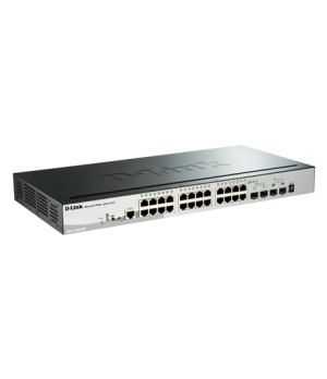 D-Link | Switch | DGS-1510-28P | Web Management | Rack mountable | Gigabit Ethernet (copper) ports quantity 24 | SFP ports quant