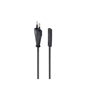 Cablexpert | Power cord (C7), VDE approved | Black Power plug type C