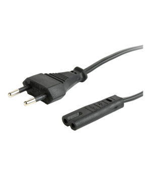 Cablexpert | Power cord (C7), VDE approved | Black Power plug type C