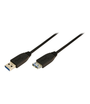 Logilink | 1m USB A - USB A 3.0 F/M | USB A | USB A