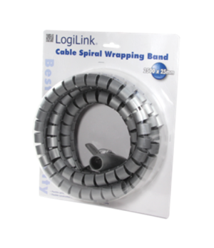 Cable Spiral Wrapping Band 2500*25 mm, silver