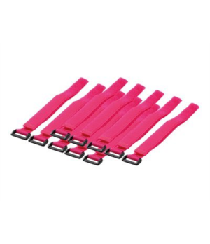 Wire Strap 500*20 mm, 10pcs, pink | Logilink