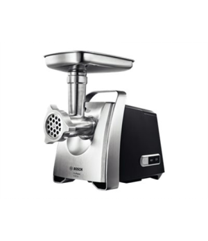 Bosch | Meat mincer | MFW68660 | Black | Throughput (kg/min) 4.3 | Kebbe, Sausage horn, Fruit press, Shredding Attachment, 4 bar