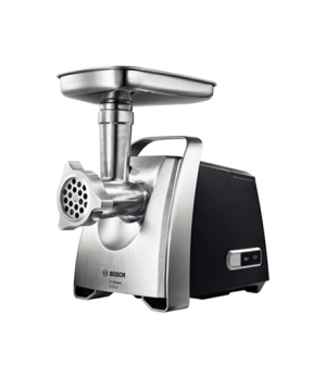 Bosch | Meat mincer | MFW68660 | Black | Throughput (kg/min) 4.3 | Kebbe, Sausage horn, Fruit press, Shredding Attachment, 4 bar