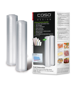 Caso | Foil rolls | 01222 | 2 units | Dimensions (W x L) 30 x 600 cm | Ribbed