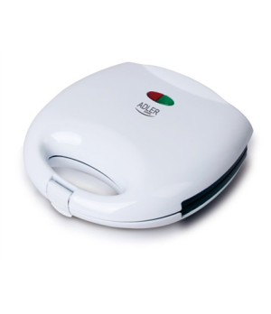 Adler | Sandwich maker | AD 301 | 750  W | Number of plates 1 | Number of pastry 2 | White
