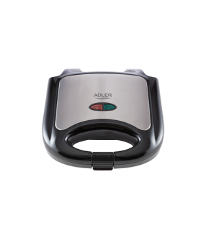 Adler | Sandwich maker | AD 3015 | 750  W | Number of plates 1 | Number of pastry 2 | Black