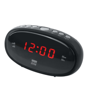 New-One | Clock-radio | CR100 | Alarm function | Black