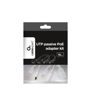 Cablexpert | PP12-POE-0.15M-W | 0.15 m | White | UTP passive PoE adapter kit