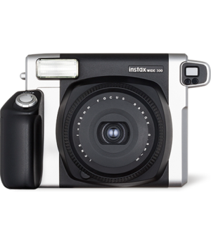 Fujifilm | Alkaline | Black/White | 0.3m - ∞ | 800 | Instax Wide 300 camera + Instax glossy (10)