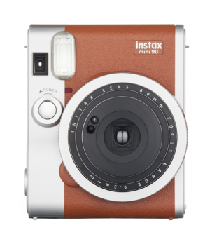 Fujifilm | Lithium-Ion (Li-Ion) | Brown/Stainless steel | 0.3m - ∞ | 800 | Instax Mini 90 NEO CLASSIC camera + Instax mini gloss