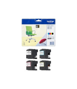 Brother LC-229XLVALBP Multipack | Ink Cartridge | Black, Cyan, Magenta, Yellow