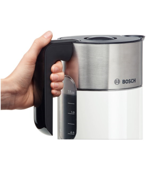 Bosch | TWK8611P | With electronic control | 2400 W | 1.5 L | Stainless steel | 360° rotational base | White