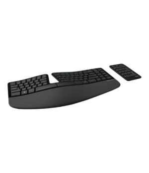 Microsoft | 5KV-00005 | Sculpt Ergonomic Keyboard for Business | Ergonomic | Wireless | Batteries included | US | Black | Numeri