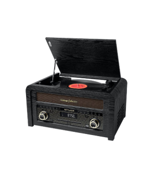 Muse | Turntable micro system | MT-115W | USB port | AUX in | CD player | FM radio | Wireless connection