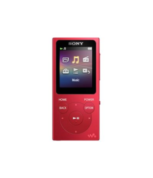 Sony Walkman NW-E394B MP3 Player, 8GB, Red | MP3 Player | Walkman NW-E394B MP3 | Internal memory 8 GB | USB connectivity